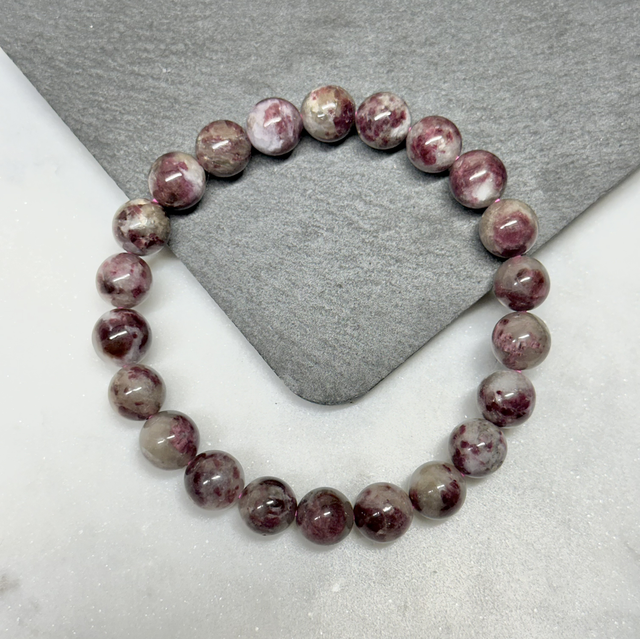 Plum Blossom Tourmaline Bracelet 