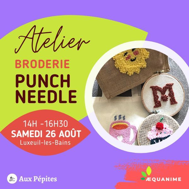 Atelier punch needle 26.08.23