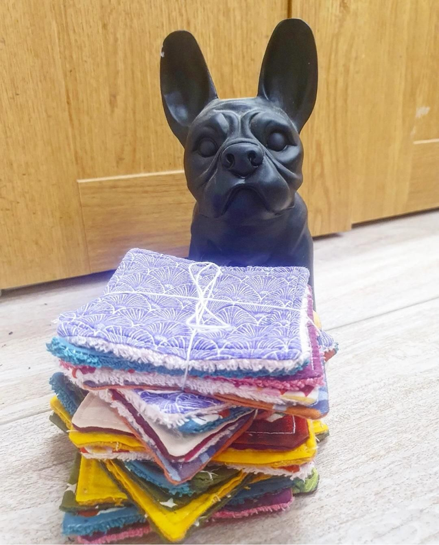 Lot de 5 Lingettes Lavables Vrac