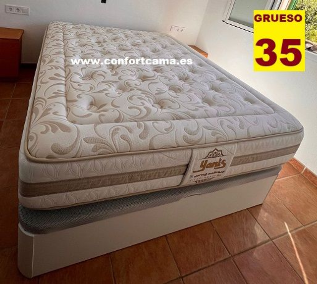 COLCHON YANIS GOLD MUELLES ENSACADOS GROSOR 35cm