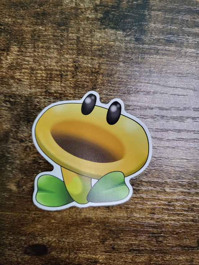 Talking Flower Sticker