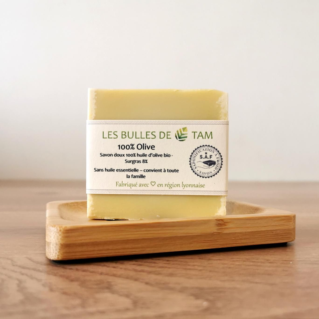 Savon doux 100% olive bio