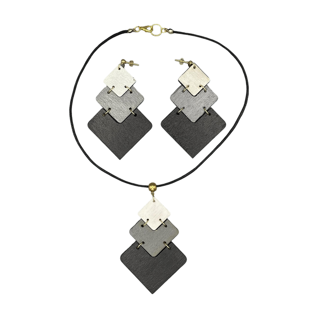 Parure ÉCAILLES Noir