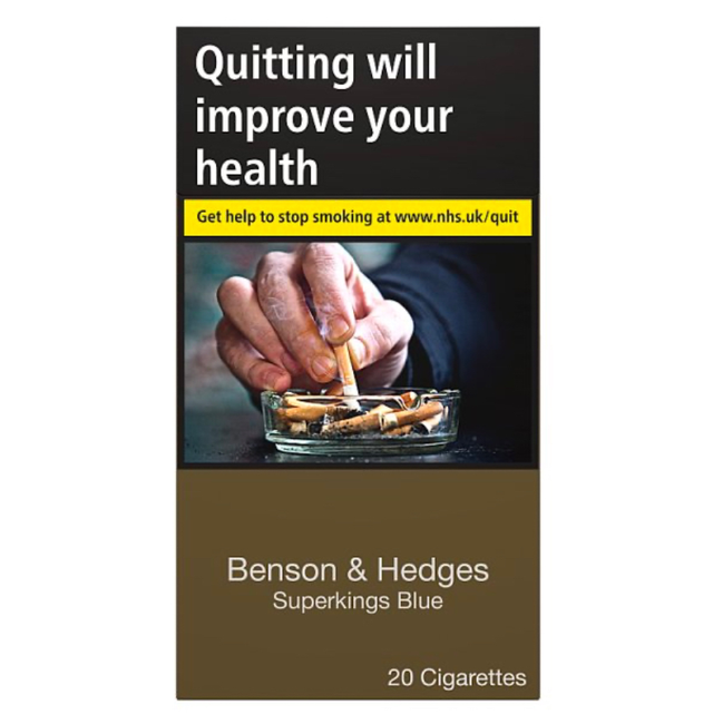 Benson &amp; Hedges Superkings Blue 20 Cigarettes 18+ only