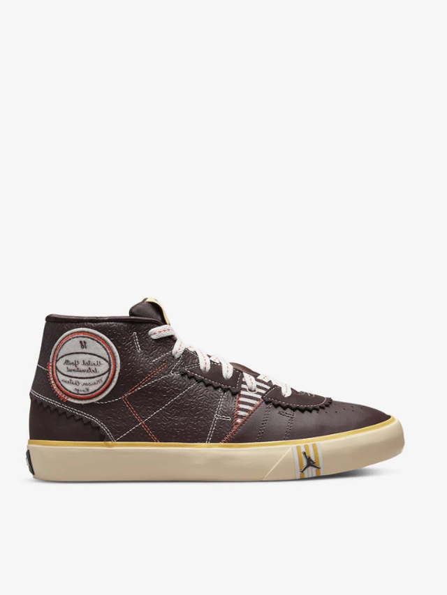 Jordan Series Mid Maison Chateau Rouge Brown (Taille 40)