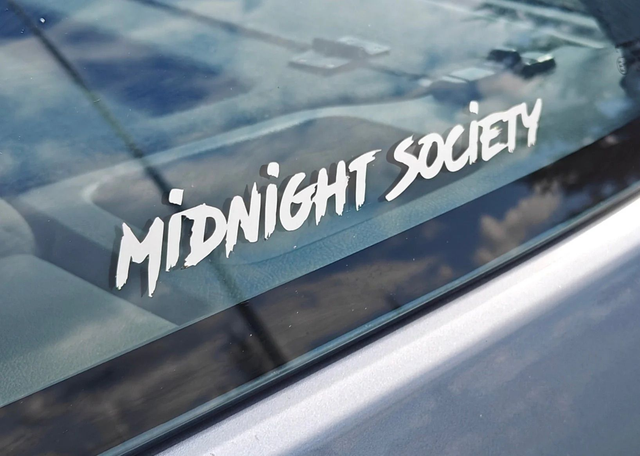 Lettrage Midnight Society 