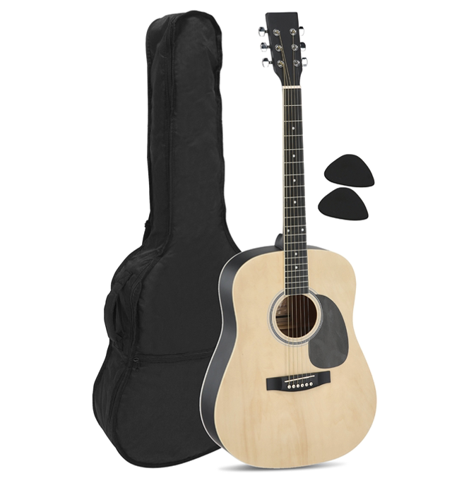 Cataluna Acoustic Guitar - Natural - Including Bag (Gewa)