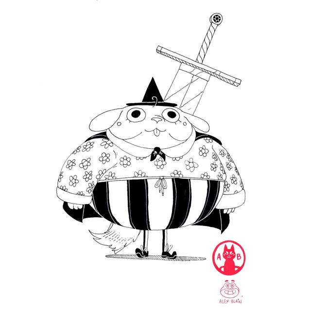 A4 Original Artwork: Marguerite