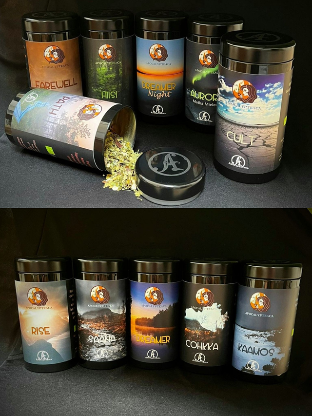 11-pack ApoTea tins (10+1)