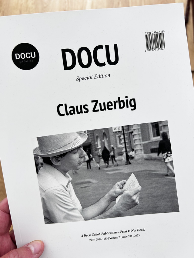 ENCOUNTER - DOCU Magazine - handsigned copy