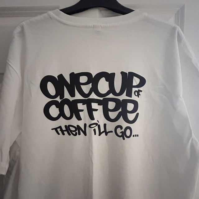 'One Cup Of Coffee' T-Shirt