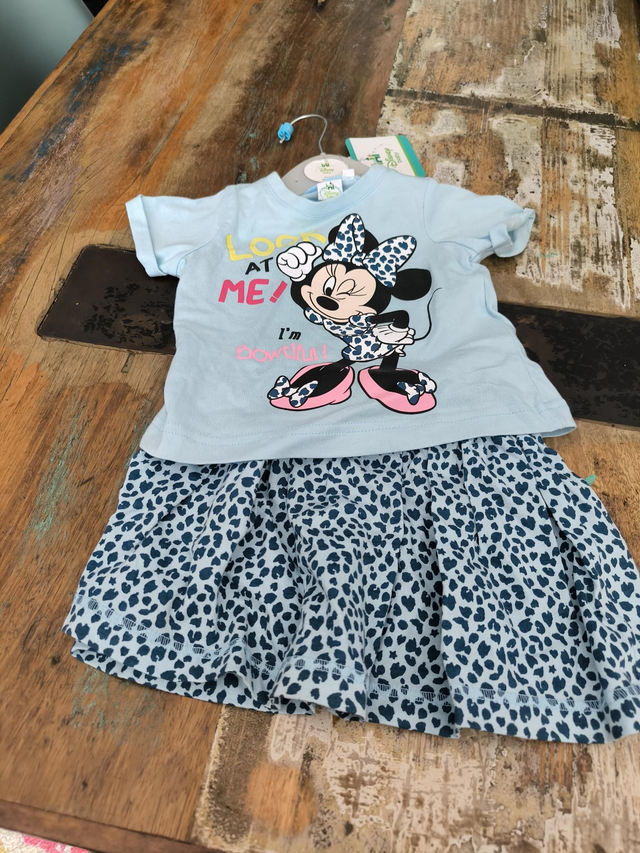 ENSEMBLE MINNIE 6 MOIS