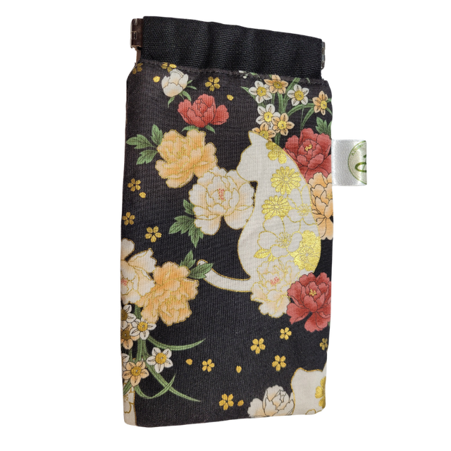 Etui lunettes en tissus japonais