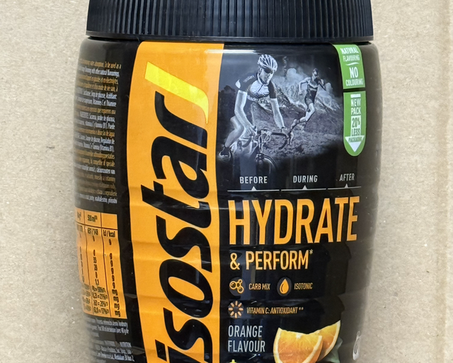 Isostar Hydrate &amp; perform Orange Flavour 400G 