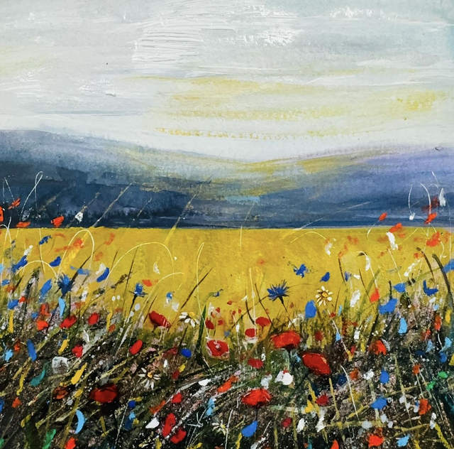 Original Painting- Small Landscape- ‘Golden Time’