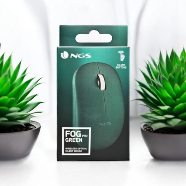 Souris Sans Fil NGS Fog Pro 2.4 GHZ - Vert