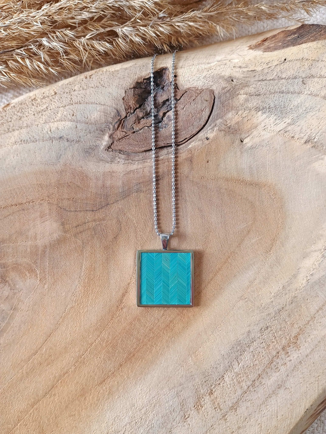 Collier MÉDAILLON Chevron