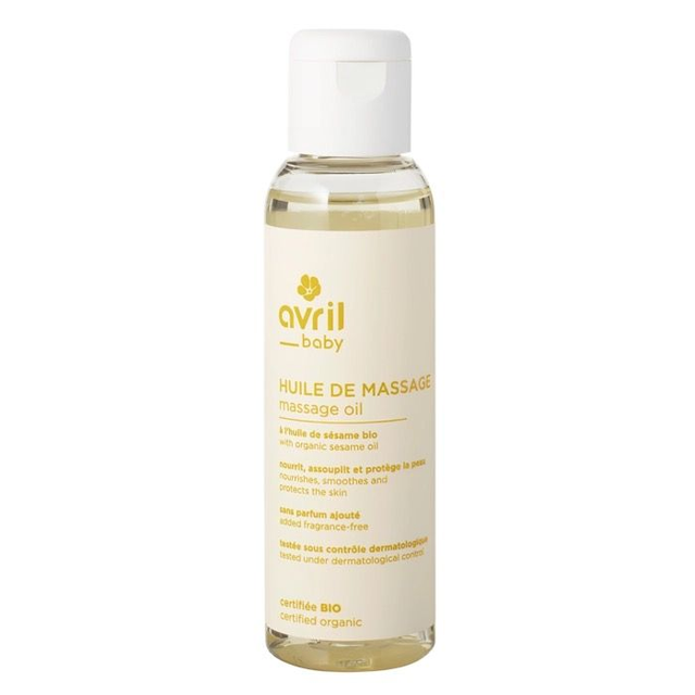 Huile de massage bébé