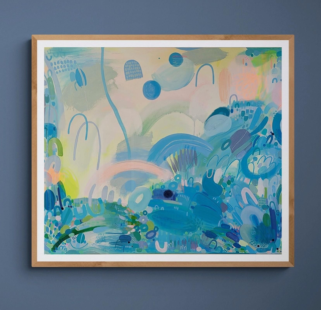 Softly Sundown Art Print