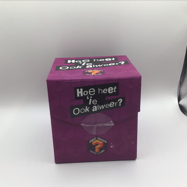 Hoe heet ie ook al weer