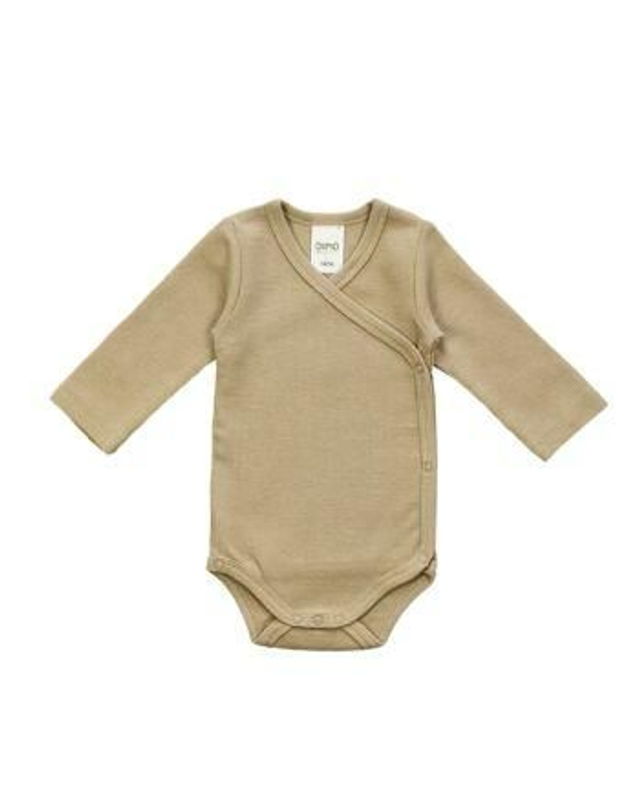 NB Body Langarm Uni Beige