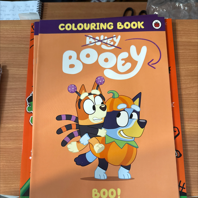 Booey Colouring Book