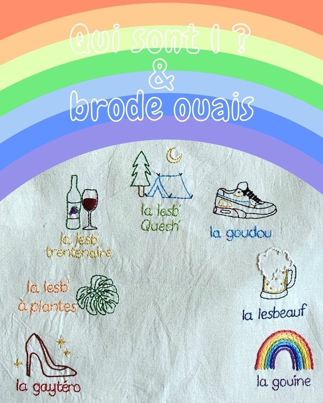 Qui Sont L? &amp; Brode Ouais - le T-shirt et le livre !