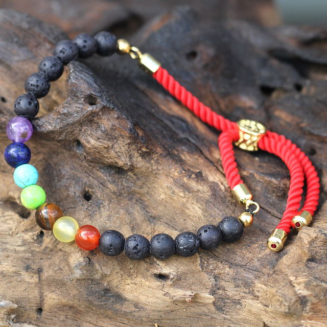 Chakra Gemstone String Bracelets