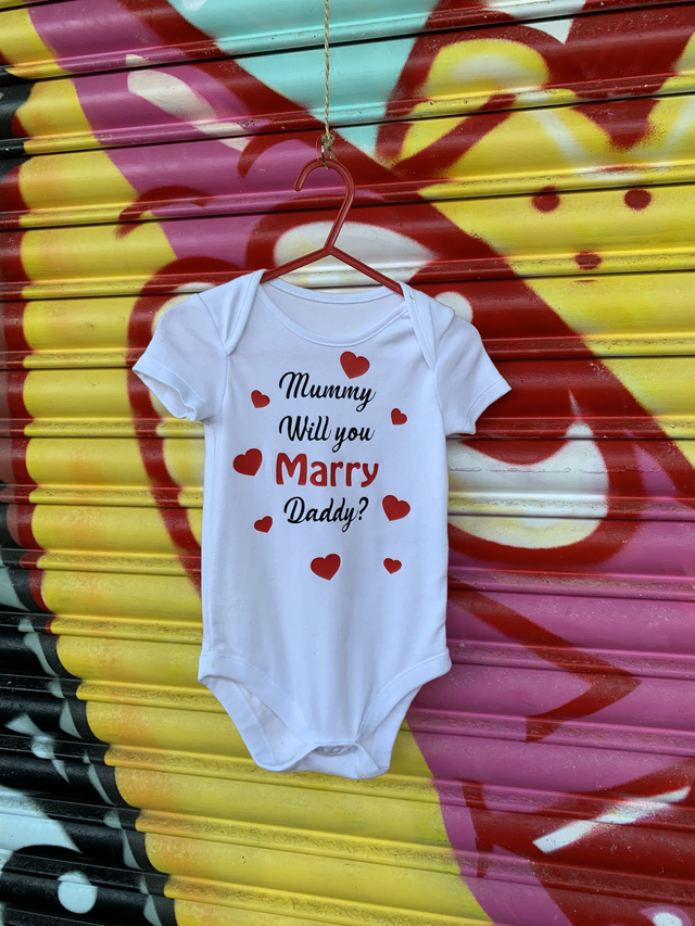 Mummy Will You Marry Daddy Vest 