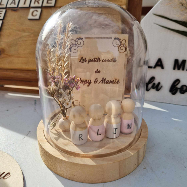 Cloche Les petits coeurs de.....