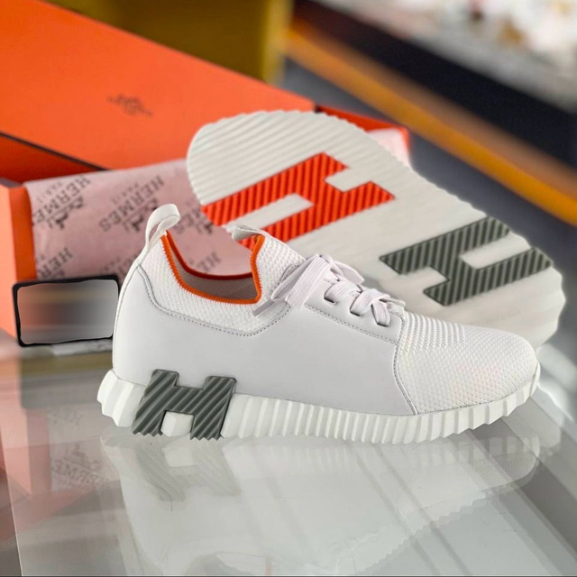 HM Slip-On White Shoes