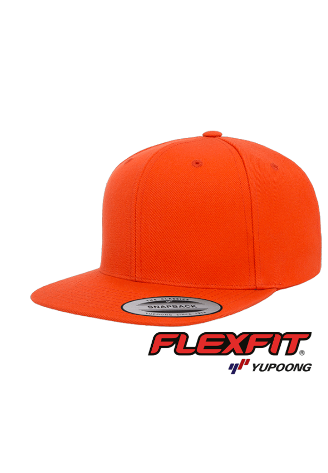 🧢 CASQUETTE FLEXFIT SNAPBACK HAUT GAMME 6 PANS CLASSIC CUSTOM 3D COMPRIS*