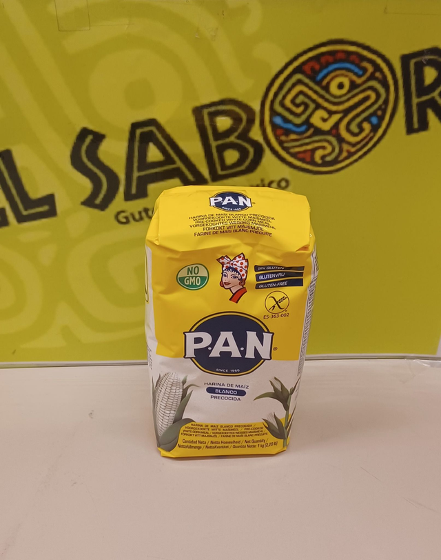 Harina PAN Maismehl für Arepas weiss 1 kg