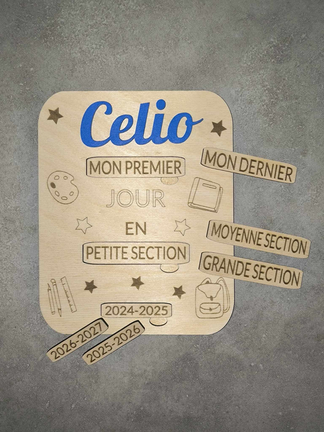 Pancarte rentrée scolaire