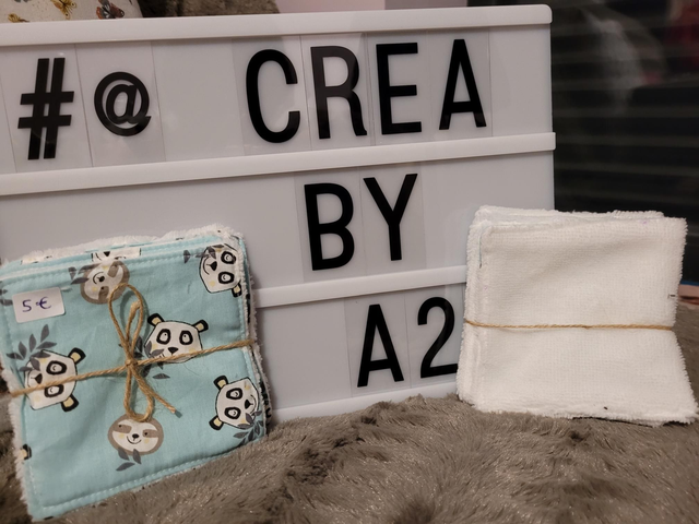 Lot De 5 Lingettes Nettoyantes Éponge De Bambou Motifs Panda