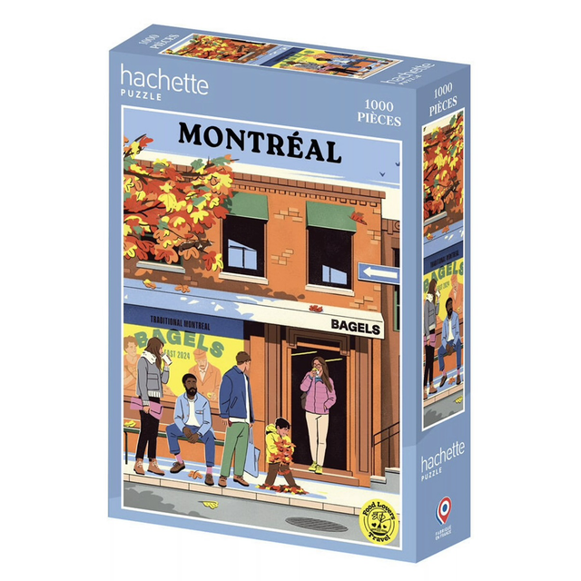 Puzzle 1000 pièces - Montréal - Hachette
