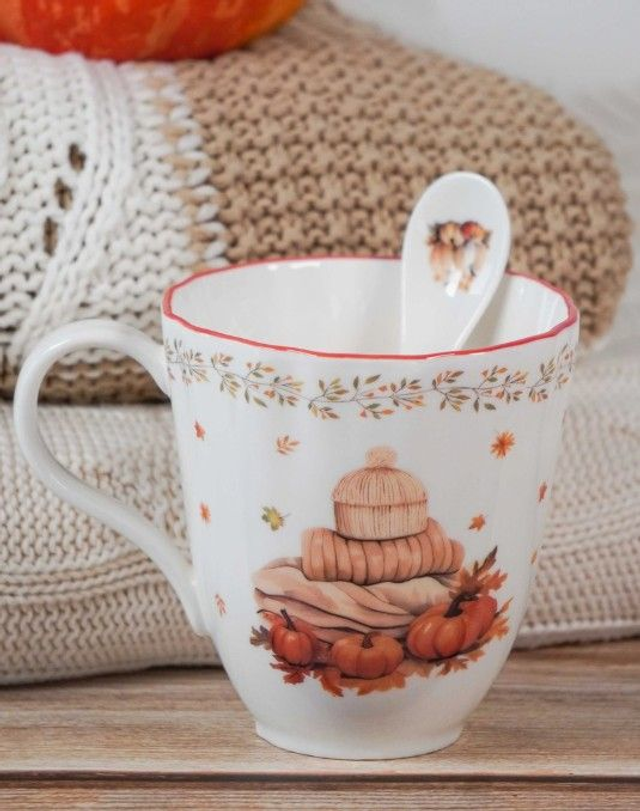 Mug d&#039;automne vintage 350 ml 