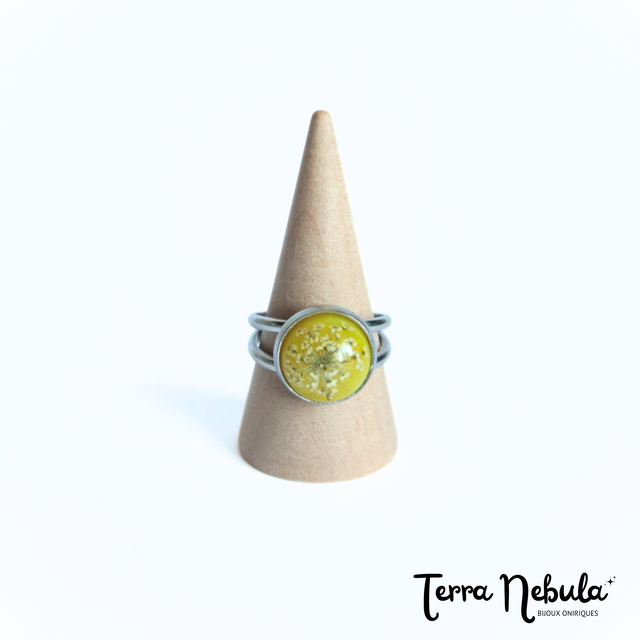 Bague fleurie Lumineuse | BA018 | Ombelles