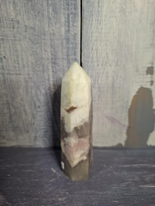 Pink Tourmaline in Quartz Tower 