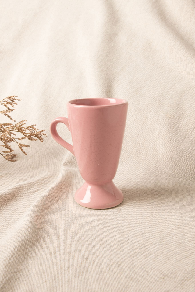 Gobelet sur pied rose ✨