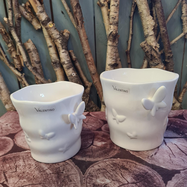 Valentino Topf Apollo mit Schmetterling, glasiert