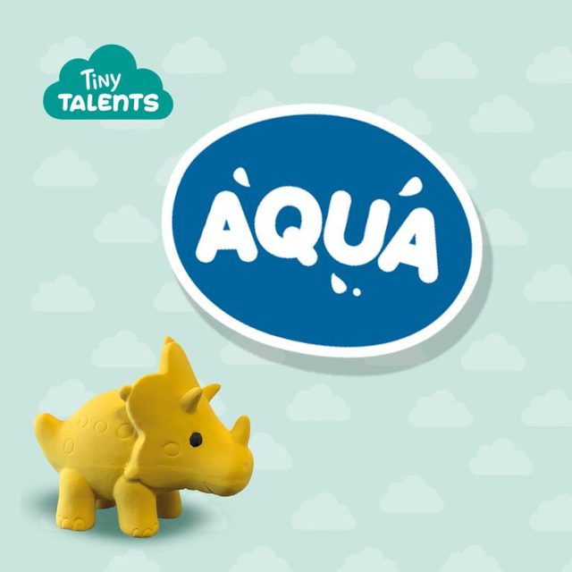 SES Creative Bad Dino's van 100% natuurrubber set van 3