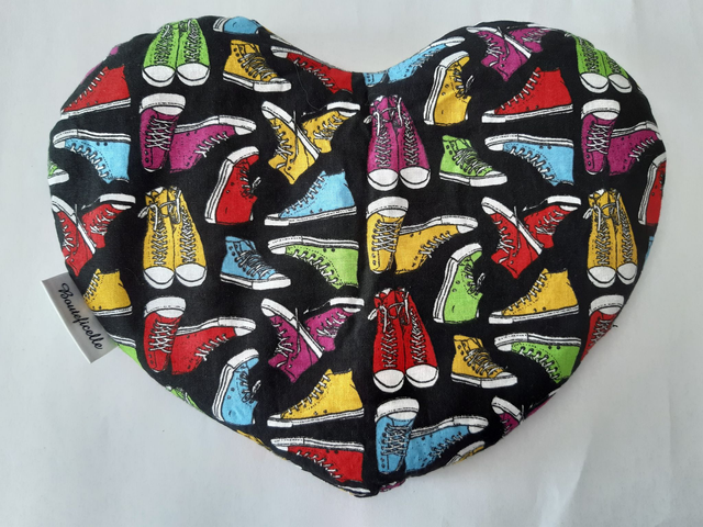 Bouillotte Cœur &quot;BASKET&quot;