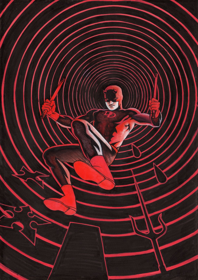 Target (full colours) - ORIGINAL, A4 (8.3x11.7)