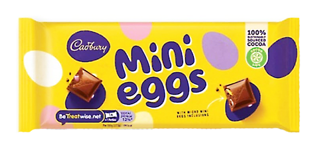 Cadbury Mini Eggs Bar 360g