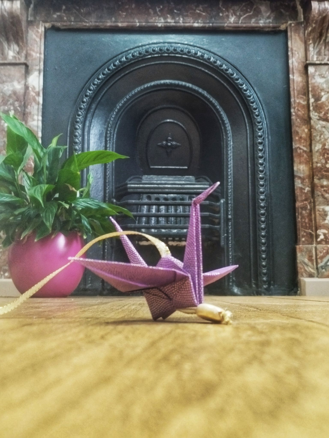 Suspension Origami - Grue de la Paix 