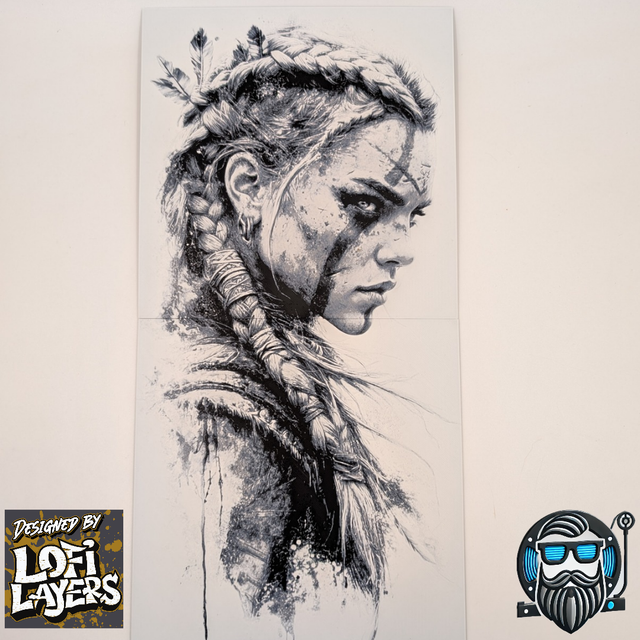 Diptyque Guerrière Viking