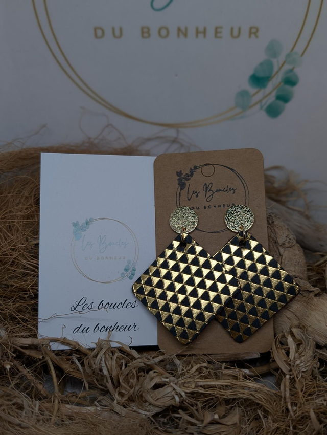 Boucles d&#039;oreilles Chouquette chou017