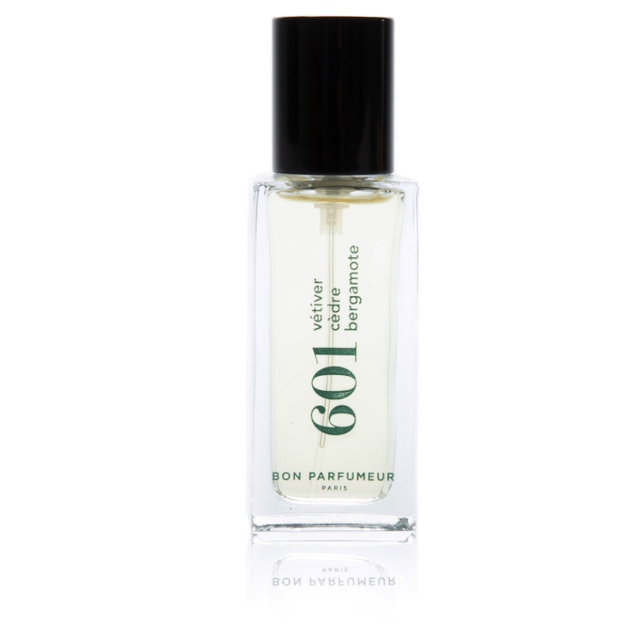 Eau de Parfum 601 - Vétiver, Cèdre, Bergamote - Bon Parfumeur