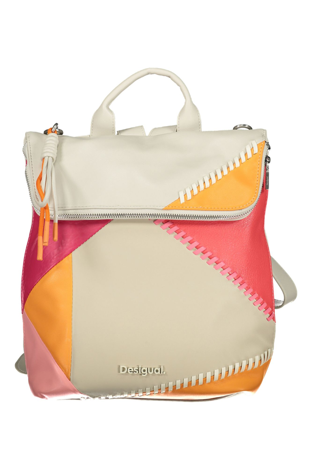 DESIGUAL ZAINO DONNA BIANCO